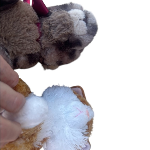 Two Aurora Flopsie Chester Cat & Realistic Cheetah Leopard Plush Lot of 2 - Picture 9 of 16